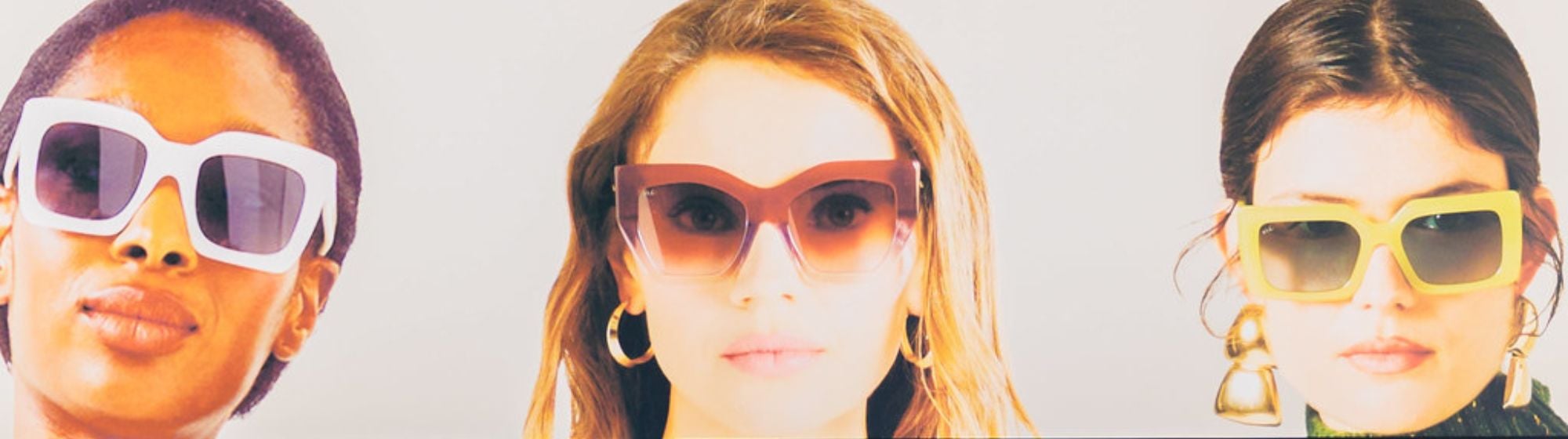 Femmes avec des lunettes de soleil